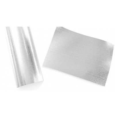 quality Vakum Metalleştirilmiş Altın Folyo Kağıdı Yüksek Su Dayanımlı 55GSM Metallik Sarma Kağıdı Rulo factory